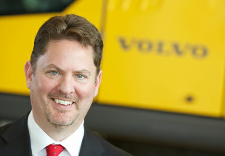 Patrick Olney, President and Chief Executive Officer of Volvo Construction Equipment, a subsidiary of volvo Group.