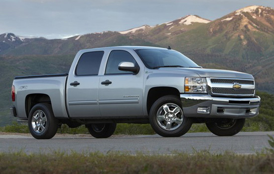Chevrolet Silverado Hybrid Crew Cab Pickup,one of the 'Top 10 most expensive trucks of 2012'.