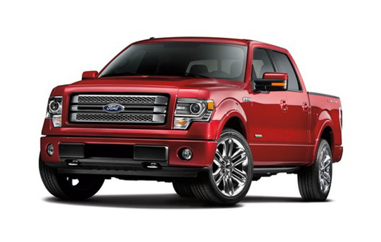 Ford F-150 Limited SuperCrew 4x4,one of the 'Top 10 most expensive trucks of 2012'.