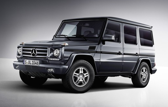 Mercedes-Benz G550,one of the 'Top 10 most expensive trucks of 2012'.