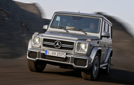 Mercedes-Benz G63 AMG,one of the 'Top 10 most expensive trucks of 2012'.