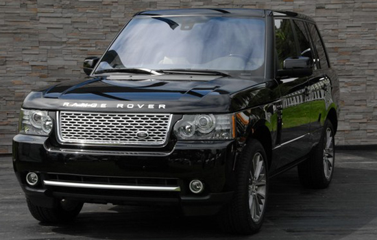 Land Rover Range Rover Autobiography,one of the 'Top 10 most expensive trucks of 2012'.