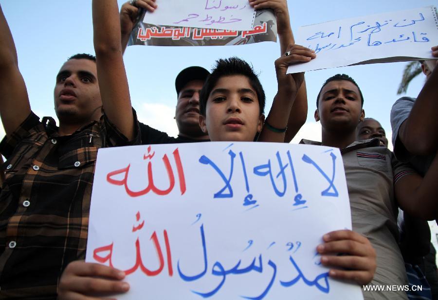 Muslims in Arab countries protest against U.S. anti-Islam movie