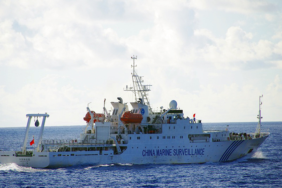 Two Chinese surveillance ship fleets have arrived at waters around Diaoyu Islands and its affiliated islets Friday morning and started patrol and law enforcement there.