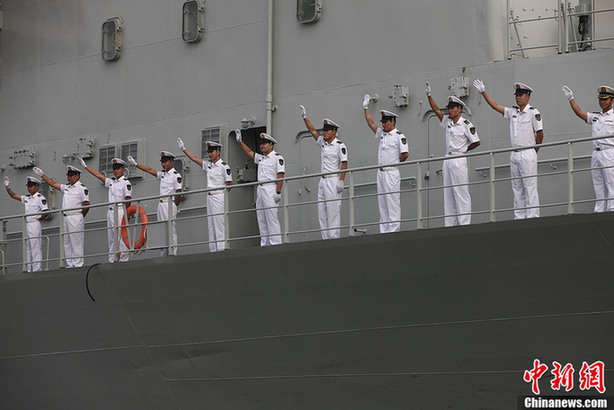 China's 11th escort fleet returns from Somali waters