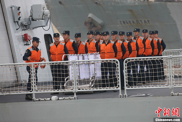 China's 11th escort fleet returns from Somali waters