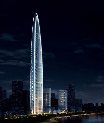 Wuhan Greenland Center, one of the 'top 10 over-priced buildings in China' by China.org.cn.