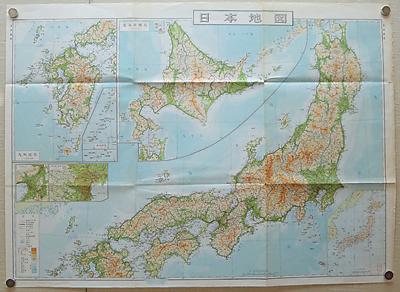会还展出了香港中文大学郑海麟博士友情提供的日本本国出版的日本地图