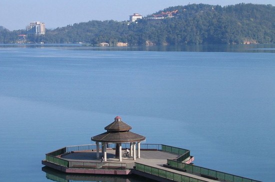 Sun Moon Lake,one of the 'Top 10 attractions in Taiwan, China' by China.org.cn.