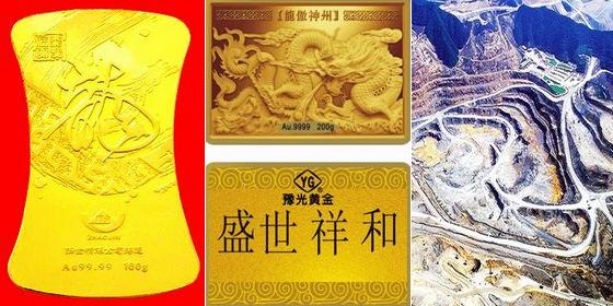 Top 10 gold-producing provinces in China