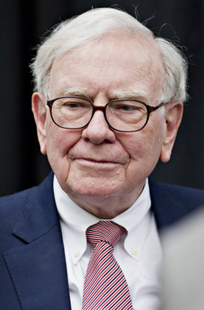 Warren Buffett,one of the 'Top 10 richest people in America of 2012'.