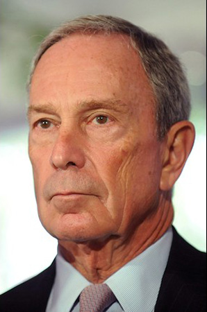 Michael Bloomberg,one of the 'Top 10 richest people in America of 2012'.