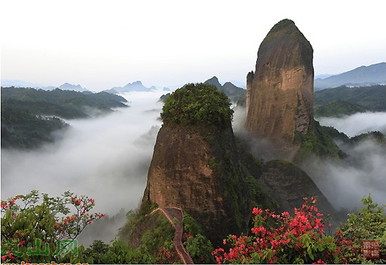 Mount Lang, one of the 'top 10 attractions in Hunan, China' by China.org.cn.