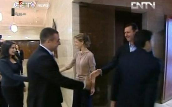 It is the first time Assad's wife has made a public appearance in several months. 