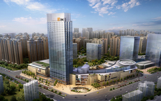 Chengdu,one of the 'Top 10 skyscraper cities in China 2012'by China.org.cn.
