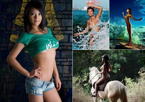 You Xuan, one of the 'Top 10 nude models in China' by China.org.cn.