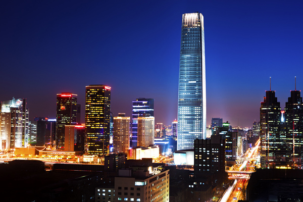 China World Trade Center Tower III,one of the 'Top 10 destinations for mid-autumn day in Beijing'by China.org.cn.