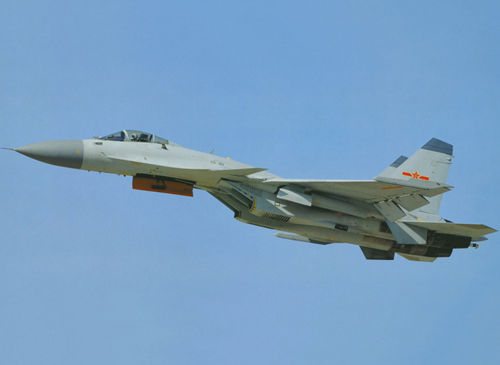 Chinese J-15 fighters.[File photo]