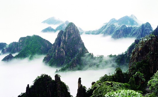 Huangshan Mountain, one of the 'Top 10 most expensive attractions in China' by China.org.cn