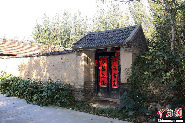Mo Yan's hometown house in Shandong