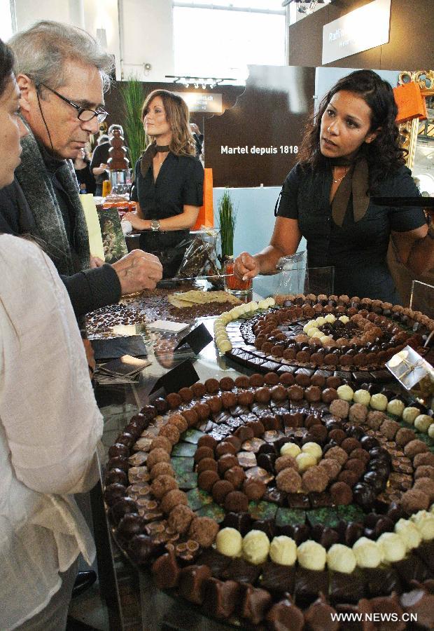 Chocolate fair opens in Geneva, Switzerland