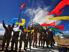 雪域之巅驻军官兵迎接十八大召开 Tibetan soldiers welcome Party congress