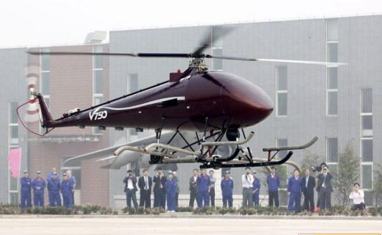 China's largest unmanned helicopter goes into service in Shandong
