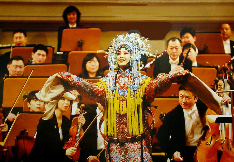 中国文化年”活动展示中国形象。图为2012年1月30日，在德国柏林举行的“中国文化年”活动。