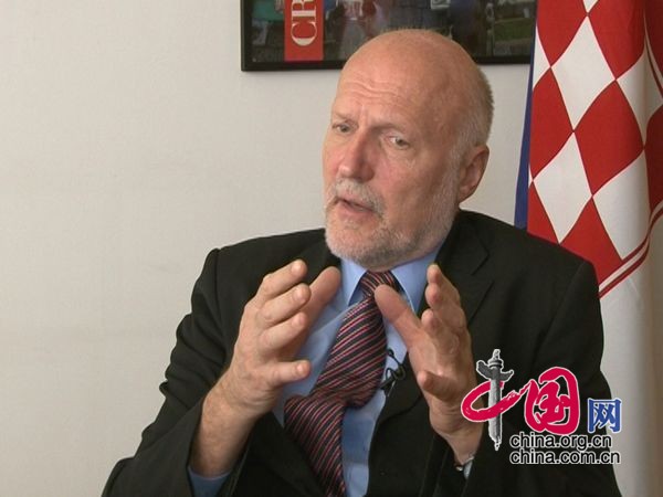 Ante Simoni, Croatian Ambassador to China.