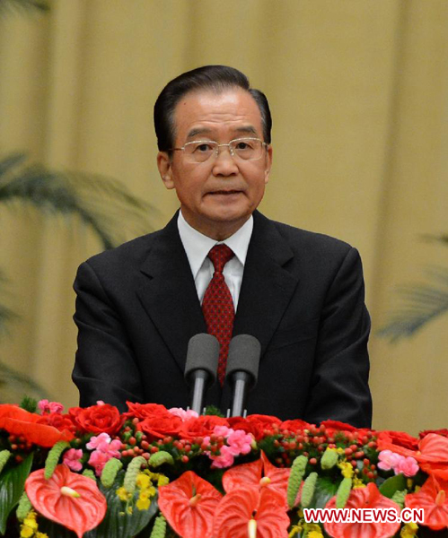 Chinese Premier Wen Jiabao [File photo] 