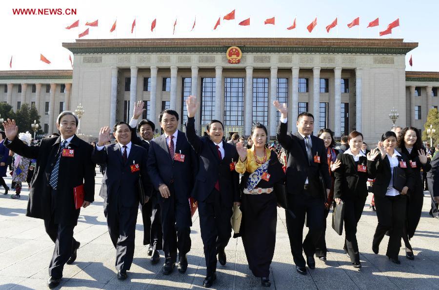 (CPC CONGRESS)CHINA-BEIJING-18TH CPC NATIONAL CONGRESS-CLOSING (CN)