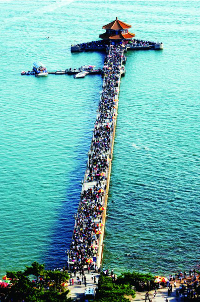 Zhanqiao Pier in Qingdao