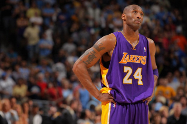 Kobe Bryant,one of the 'Top 10 world's most valuable athlete brands in 2012'.