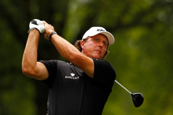 Phil Mickelson,one of the 'Top 10 world's most valuable athlete brands in 2012'.