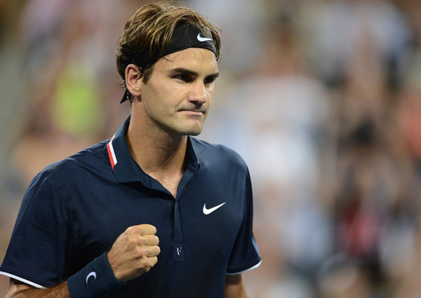 Roger Federer,one of the 'Top 10 world's most valuable athlete brands in 2012'.