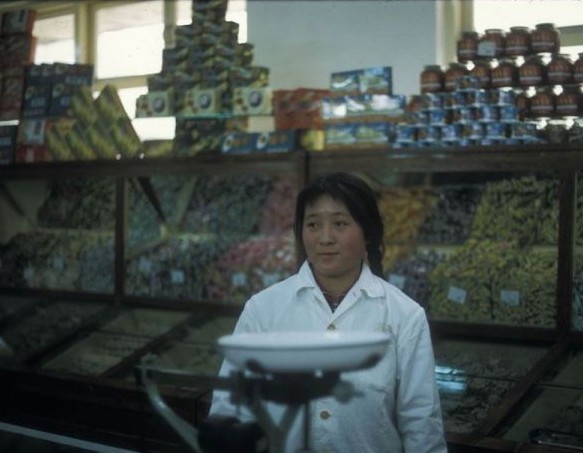 A clerk at a store