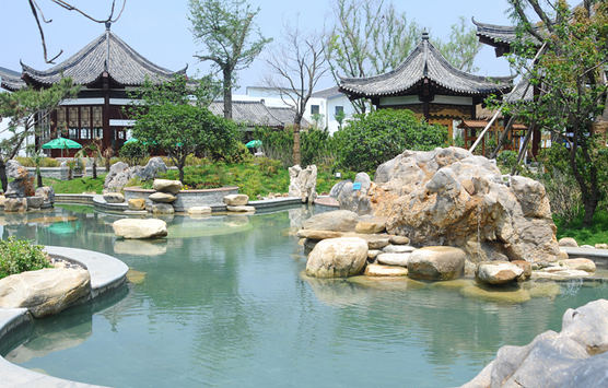 Healing hot springs in Shandong