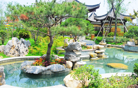 Healing hot springs in Shandong