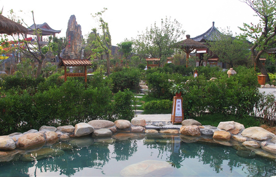 Healing hot springs in Shandong