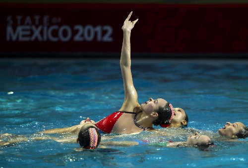 China won the FINA Synchronized Swimming World Trophy championship after sweeping all four gold medals at the event in Mexico City on Sunday.