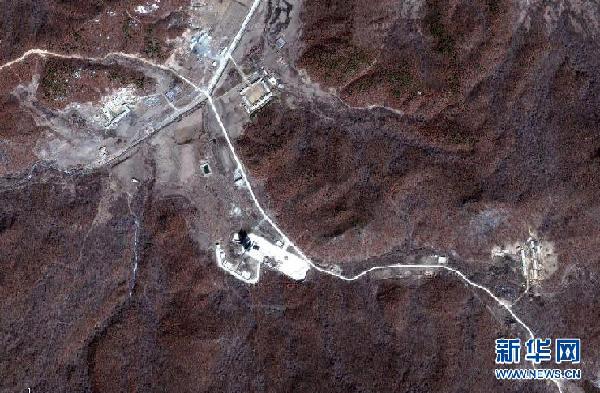 DPRK's West Sea Satellite Launch Site on Google Map. [File Photo]   