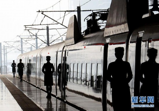 Beijing-Guangzhou high-speed railway opens on Dec. 26 and is expected to cut the travel time to about 8 hours from the current 20-odd hours by traditional lines. 