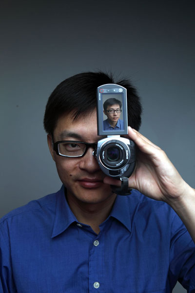 Jiang Zhenyu, a self-taught expert in microexpressions in November 2011. 