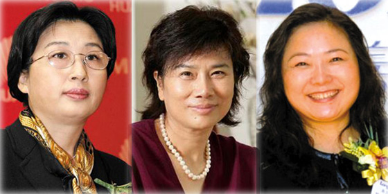 Top 25 most powerful Chinese businesswomen of 2012