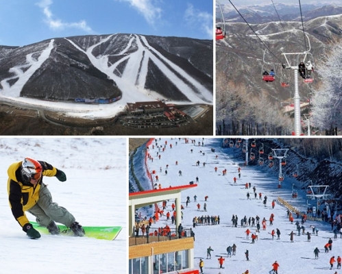 Wanlong Ski Resort, one of the 'Top 10 ski resorts in China' by China.org.cn