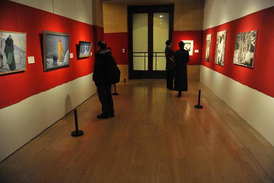 CHINA-BEIJING-WERNER BERG-EXPRESSIONISM-POP ART-EXHIBITION (CN)