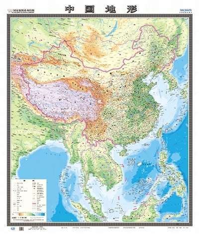 全景展示中国陆海疆域的地图——新编竖版《中华人民共和国全图》