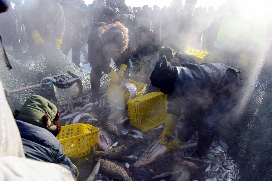 CHINA-XINJIANG-WINTER-FISHING (CN)