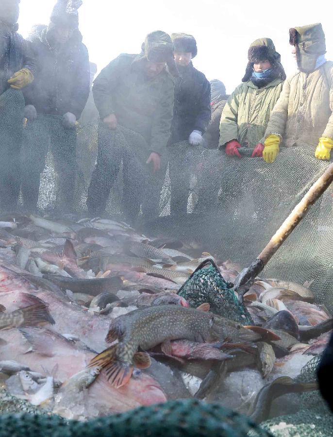 CHINA-XINJIANG-WINTER-FISHING (CN)