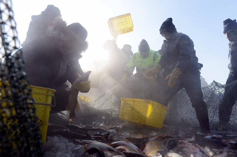 CHINA-XINJIANG-WINTER-FISHING (CN)